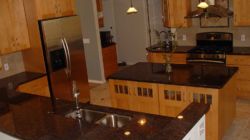 granite-black-copper-kitchen-cedar-cabinets granite-black-copper-kitchen-cedar-cabinets