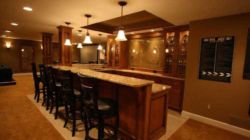 granite-white-light-gray-basement-traditional-bar-chestnut-cabinets granite-white-light-gray-basement-traditional-bar-chestnut-cabinets